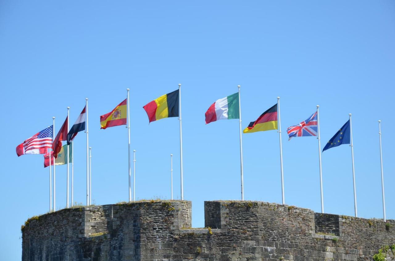 Appartement Corniche II - Superbe Vue Mer !!! Wir Sprechen Flieben Deutsch, Touristentipps, We Speak English Concarneau Bagian luar foto